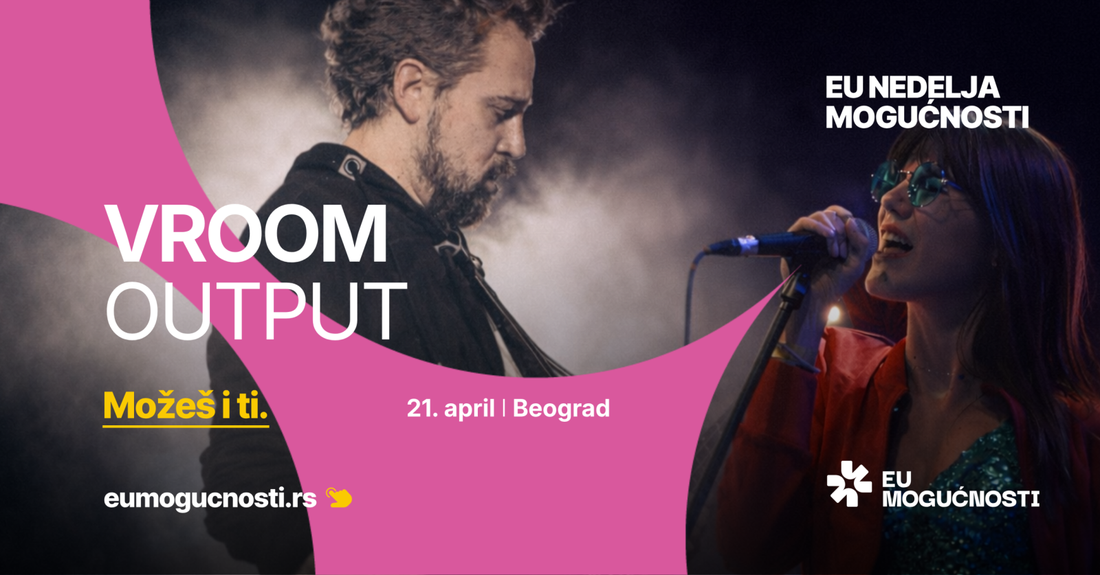 VROOOM u centru grada: Besplatan koncert i promocija novog albuma OUTPUT
