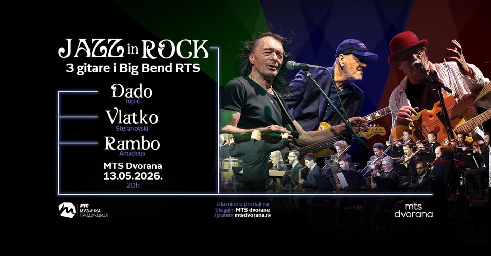 JAZZ IN ROCK - 3 gitare i Big Bend RTS-a