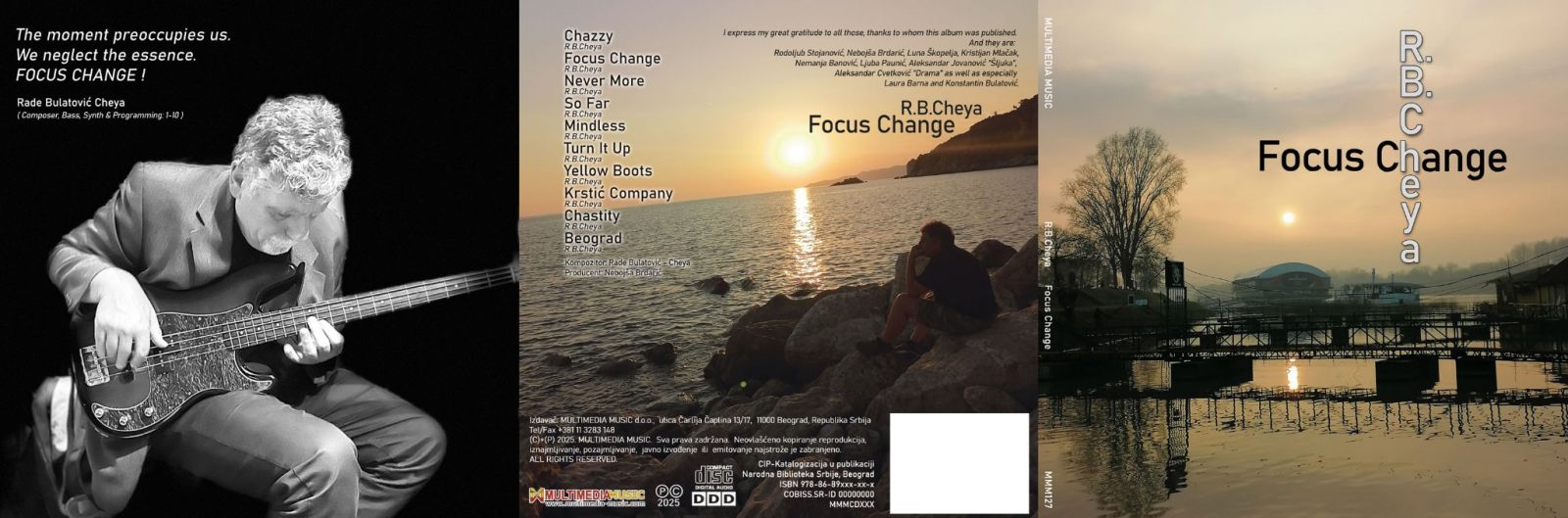 Rade Bulatović Cheya objavio je novi album "Focus Change"