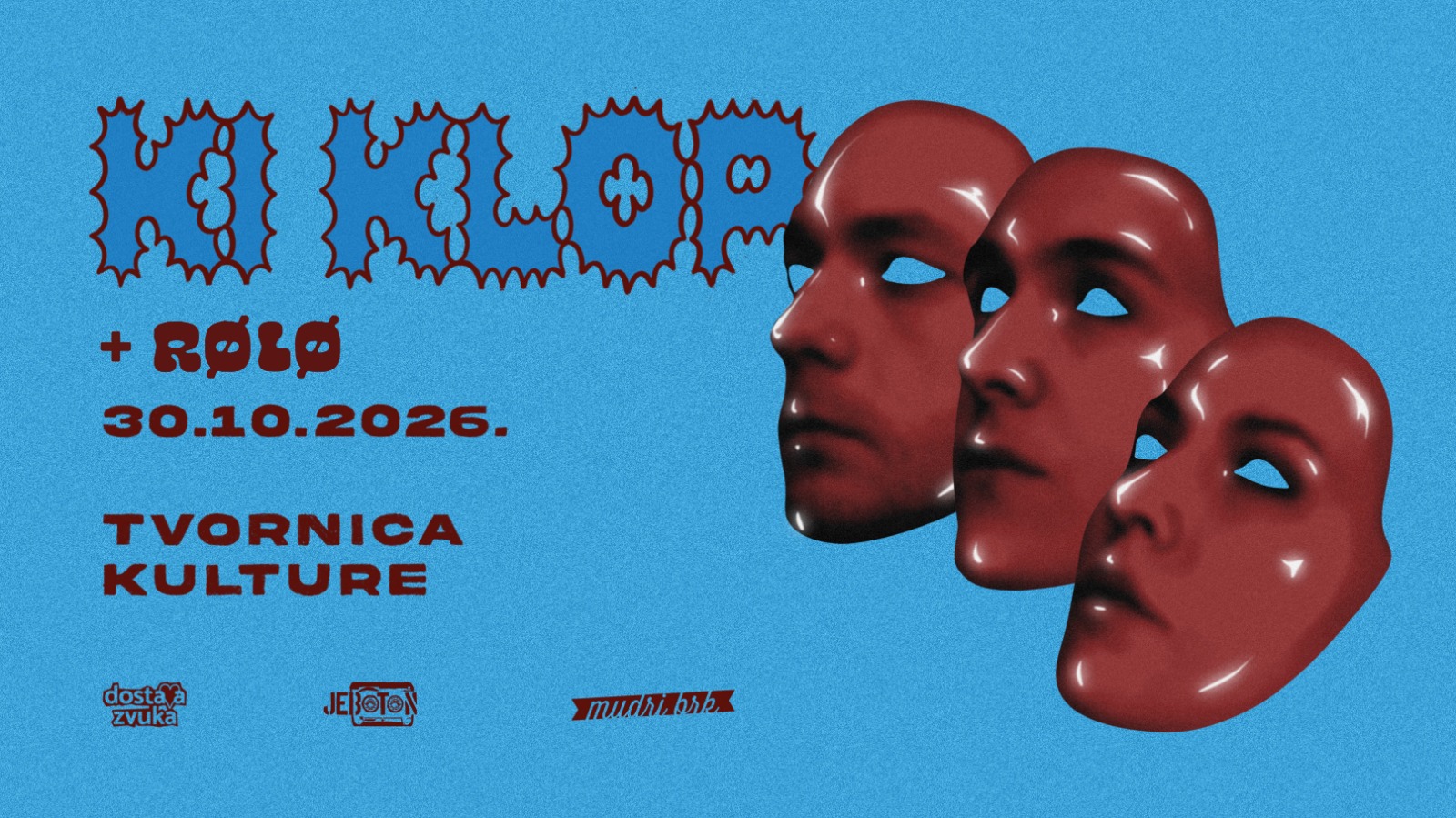 RØLØ to Open Ki Klop’s Major Concert at Tvornica Kulture