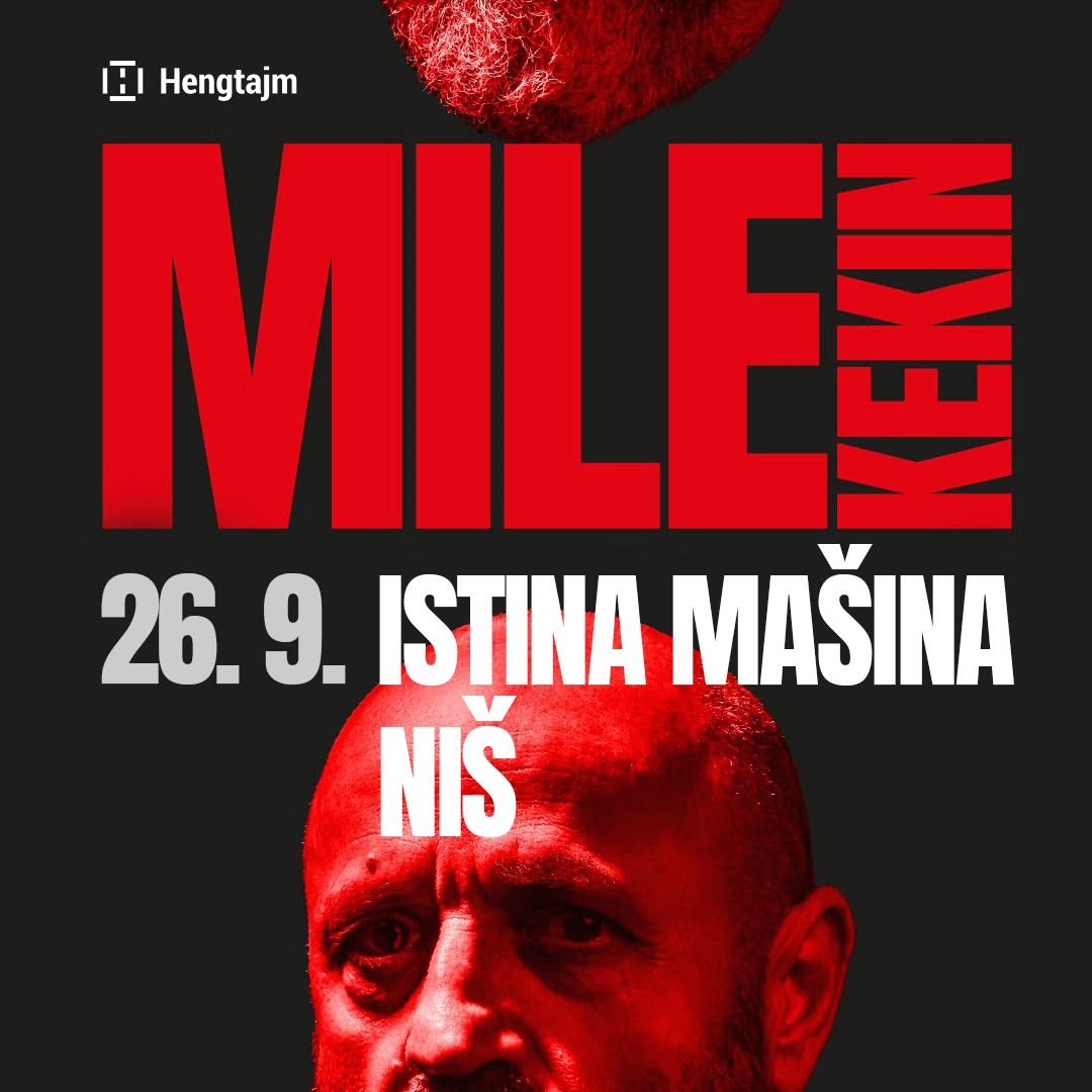 Mile Kekin na krilima novog singla krajem rujna u Nišu!